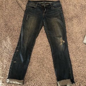 Kut from the Kloth distressed boyfriend jean
